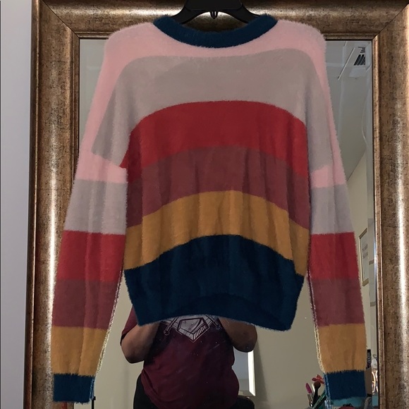 Sweaters - Color Block Sweater